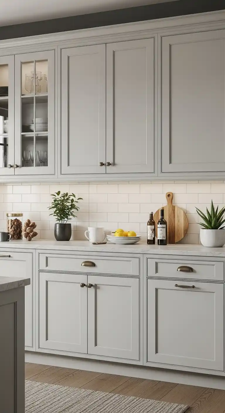 7. Shaker Style Cabinets For Classic Charm