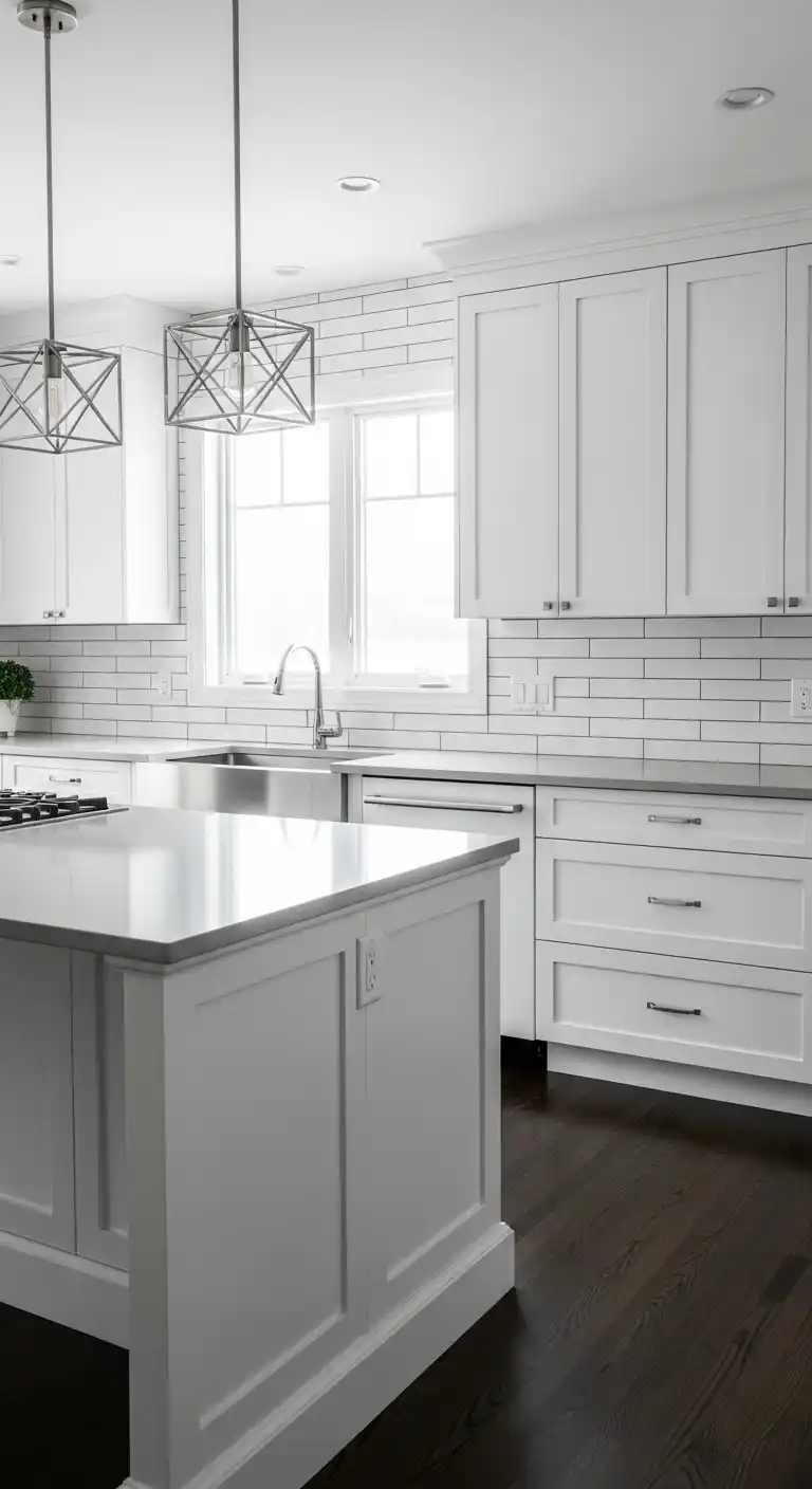 7. Square Edge Molding For Clean Lines