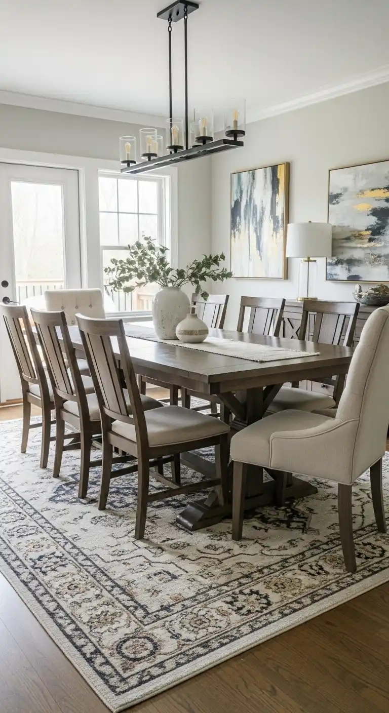 8. Add Warmth And Texture With A Large Area Rug