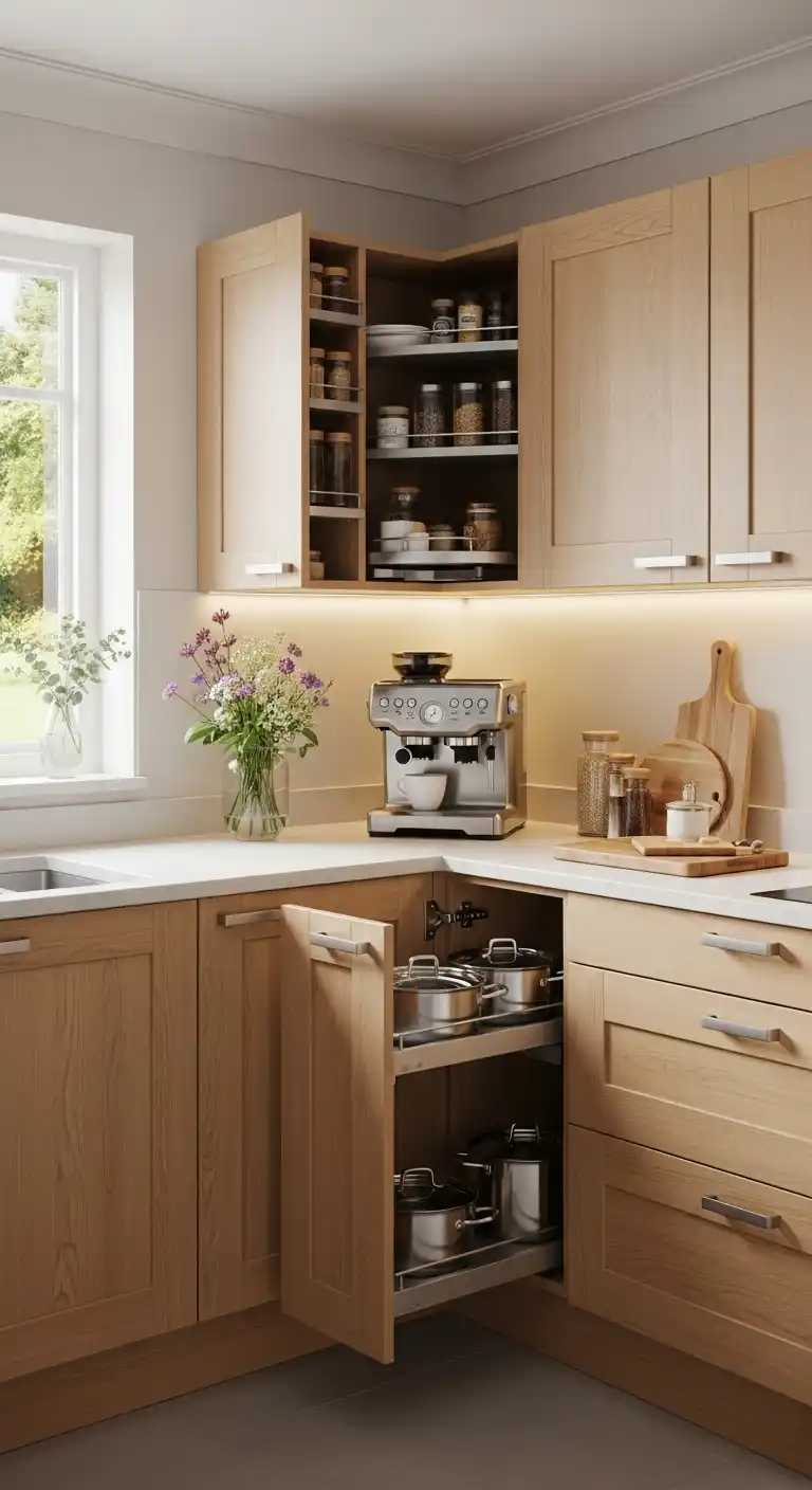 8. Corner Cabinet Solutions