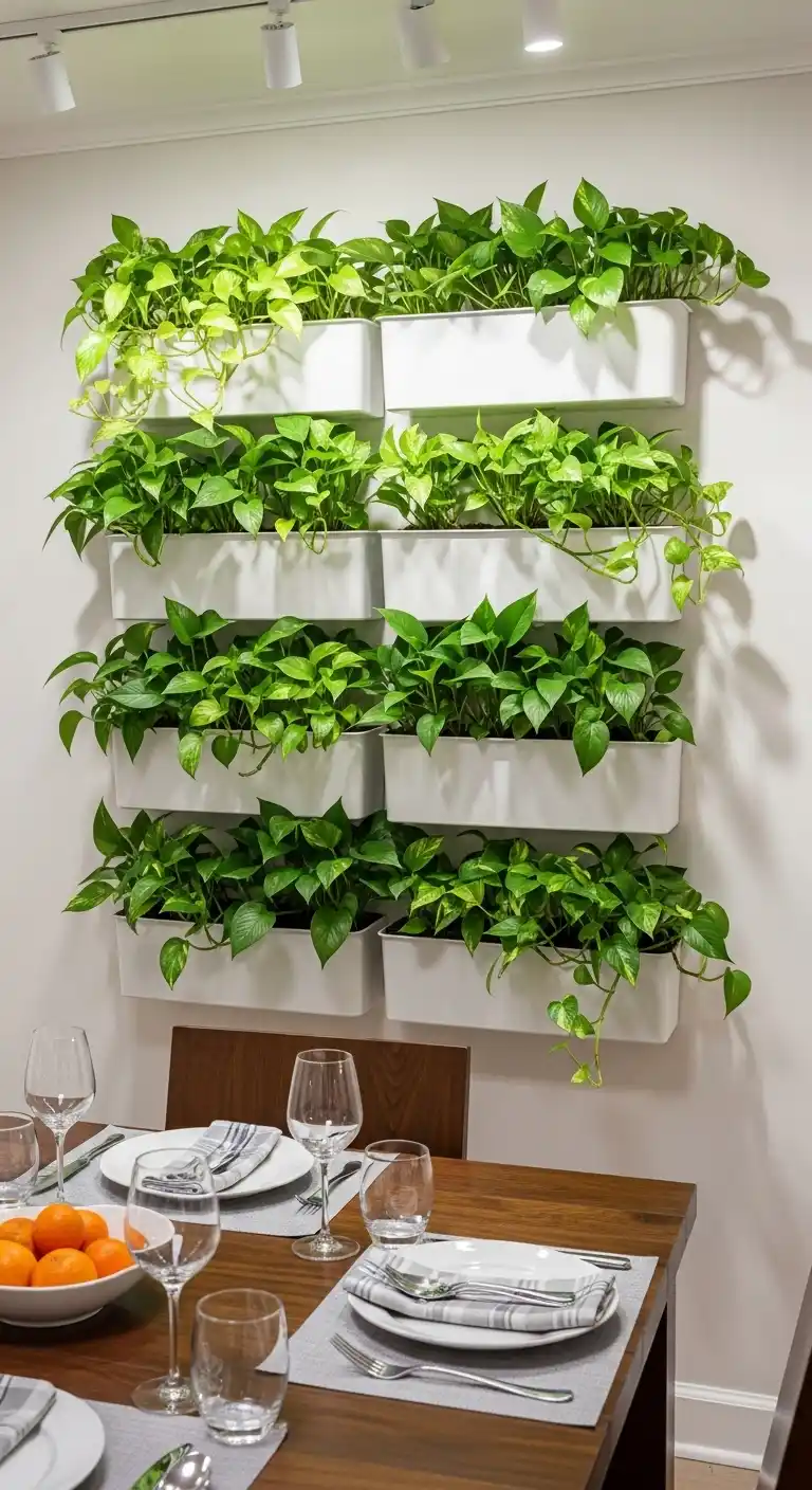 8. Go Green With A Vertical Garden