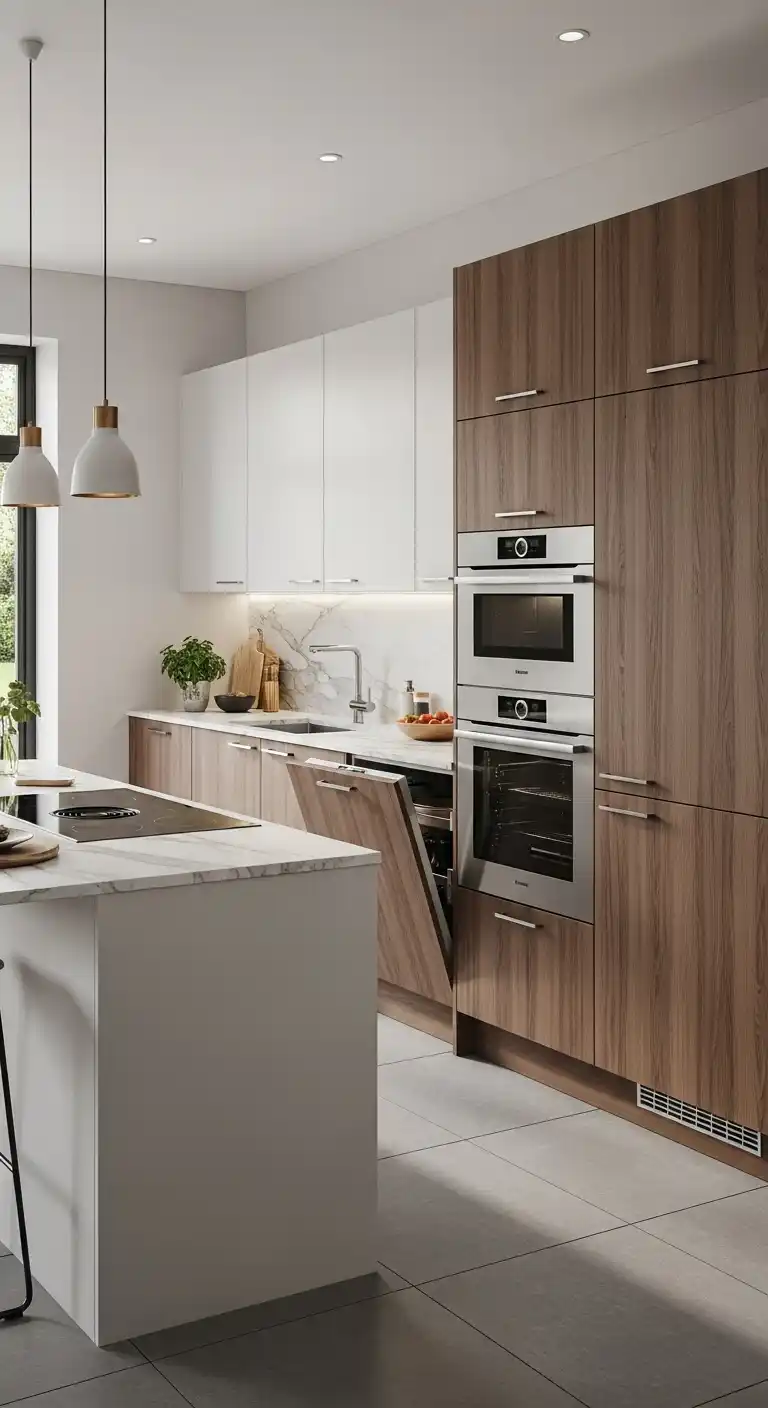 9. Integrated Appliances With Cabinets