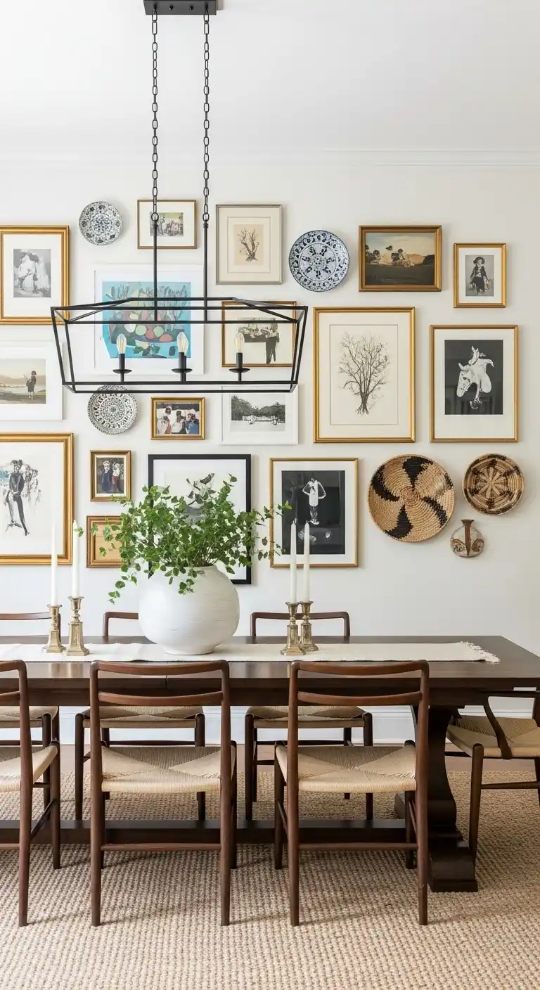 9. Showcase Art With A Gallery Wall