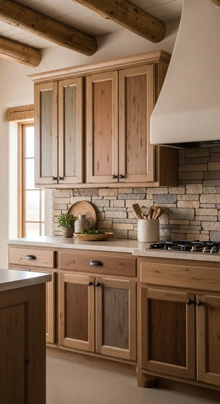 Desert Earth Tone Cabinets