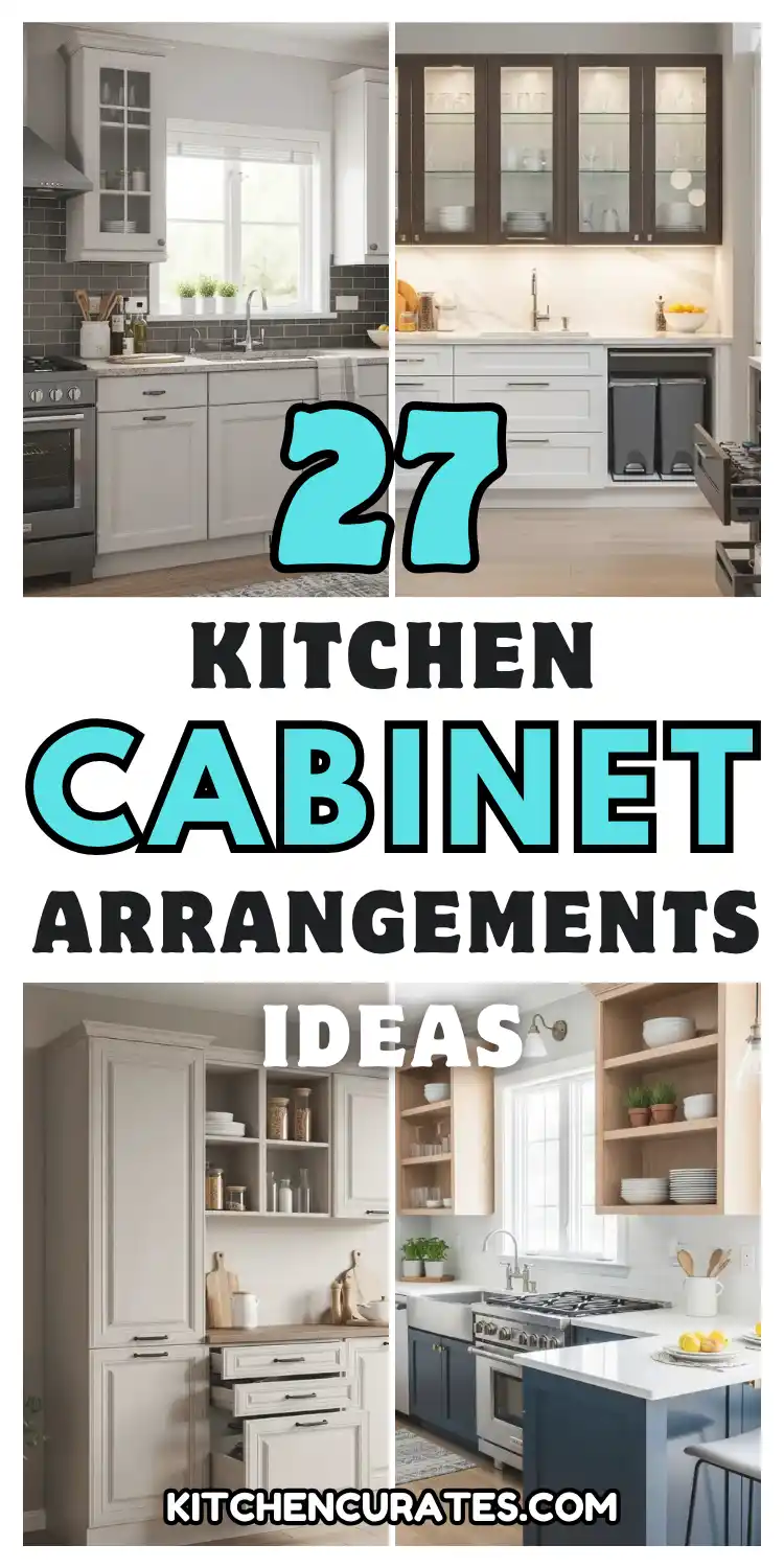 Kitchen Cabinet Arrangement