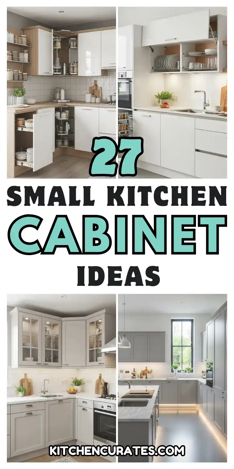 Small Kitchen Cabinet Hacks