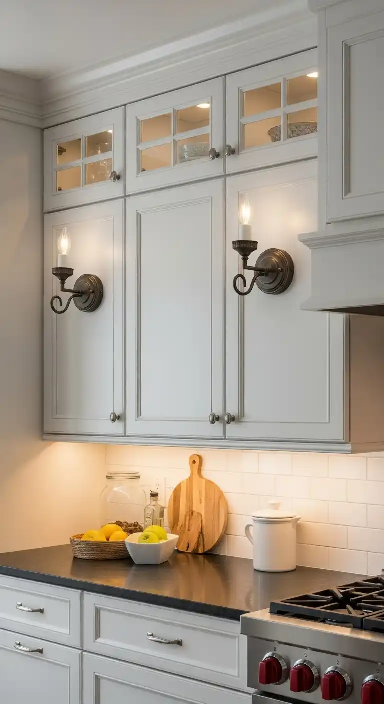 13. Decorative Cabinet Sconces For A Stylish Statement