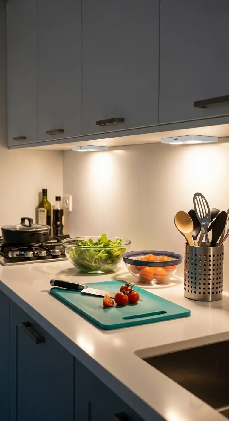 20. Task Focused Lighting For Food Prep Zones