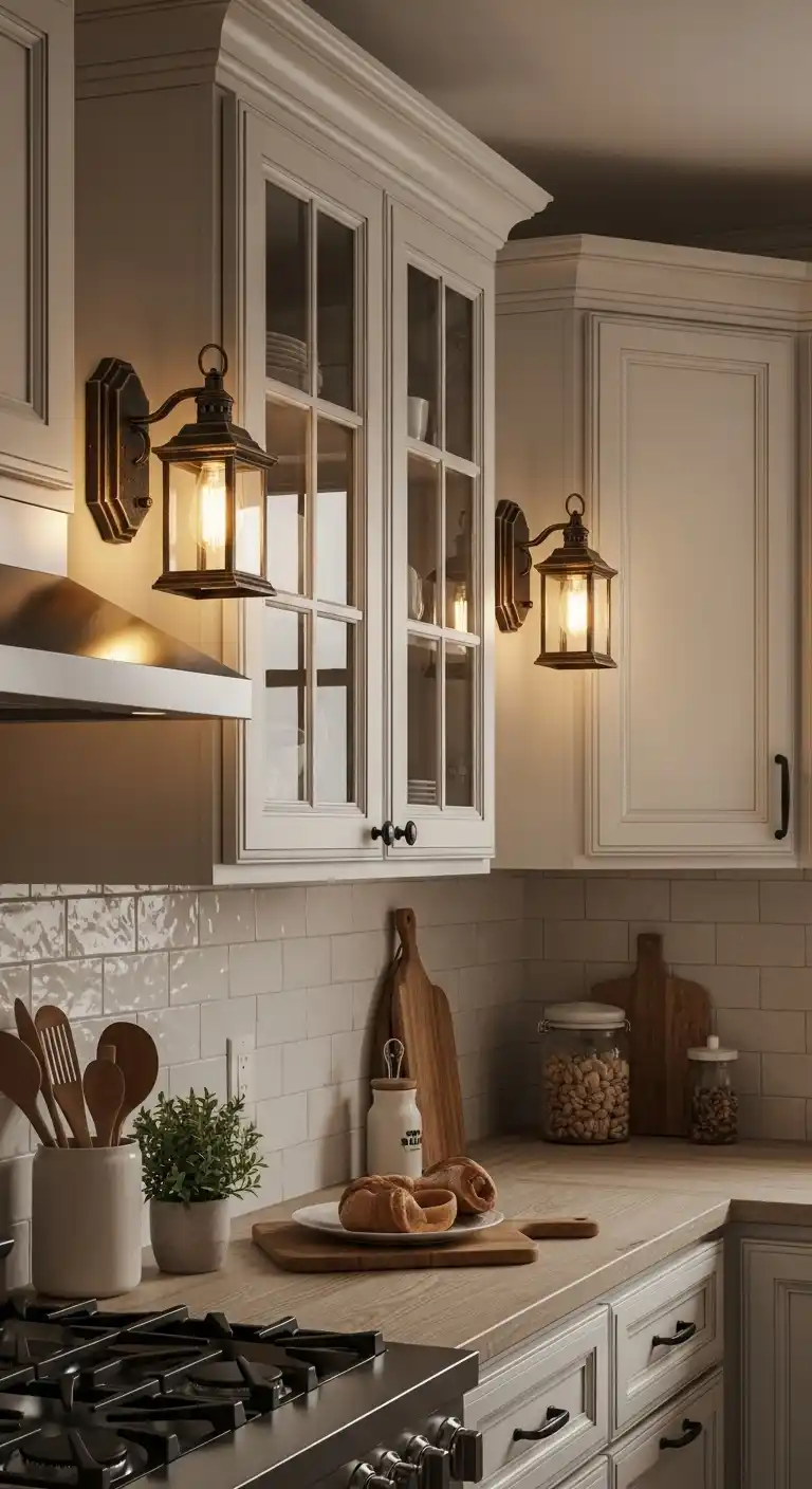 21. Vintage Style Cabinet Lanterns For Classic Charm