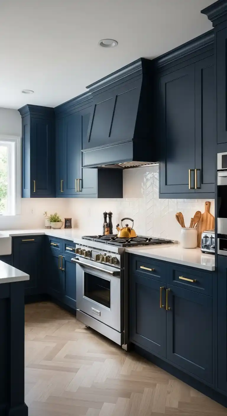 3. Navy Blue Bold And Beautiful