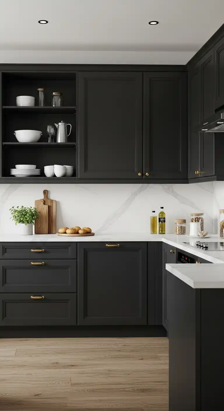 4. Charcoal Gray Sleek And Modern