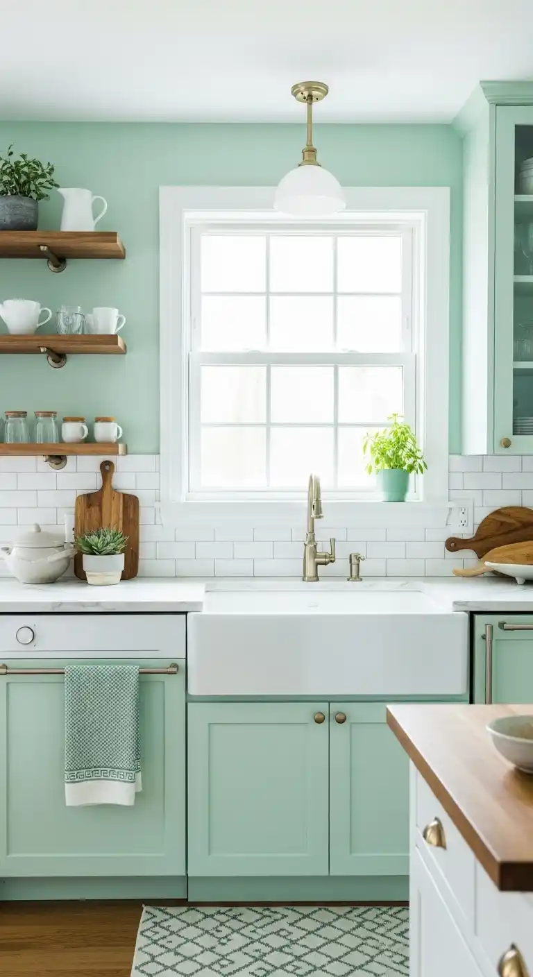 5. Mint Green Fresh And Inviting