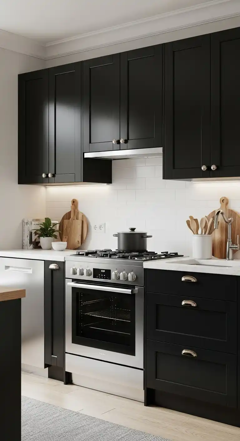 7. Black Bold And Dramatic