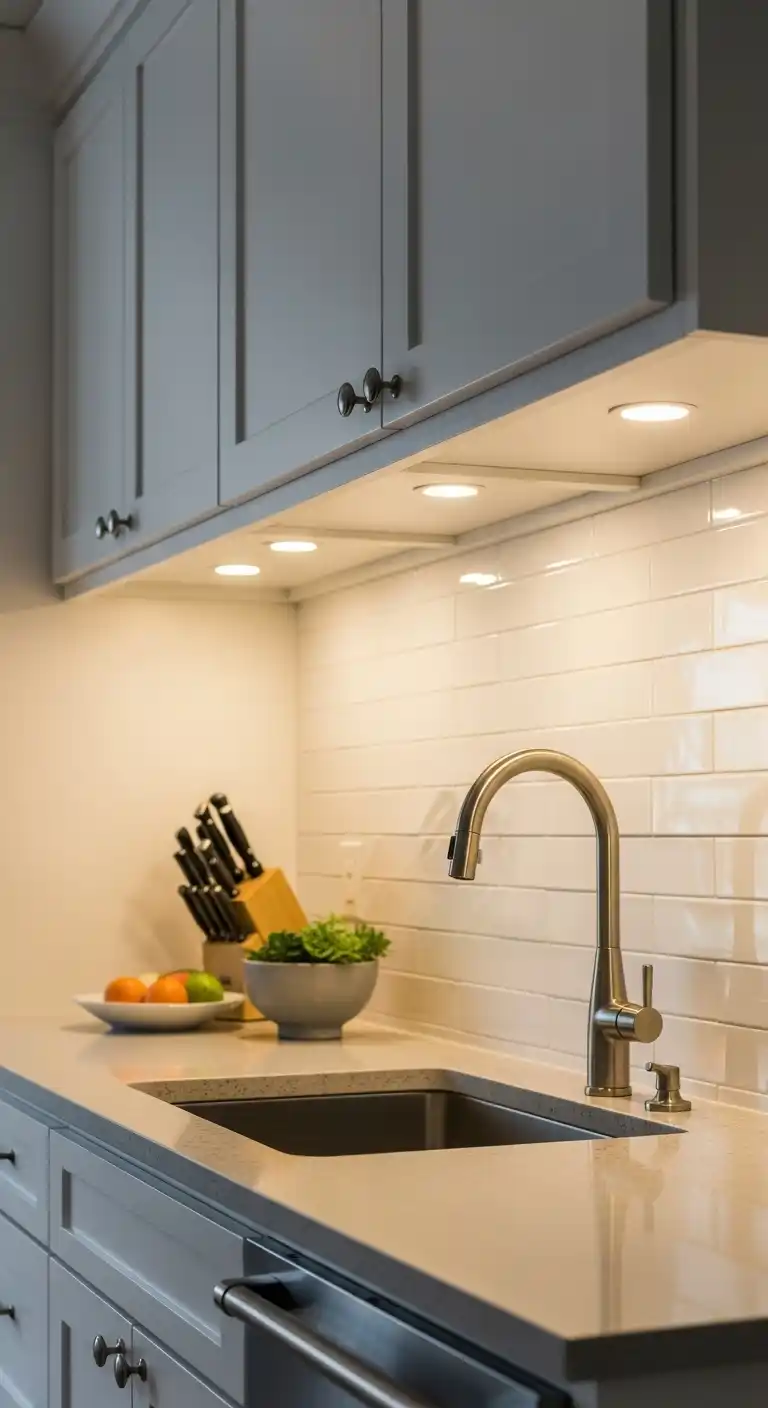 8. Hardwired Under Cabinet Lighting For Long Term Value