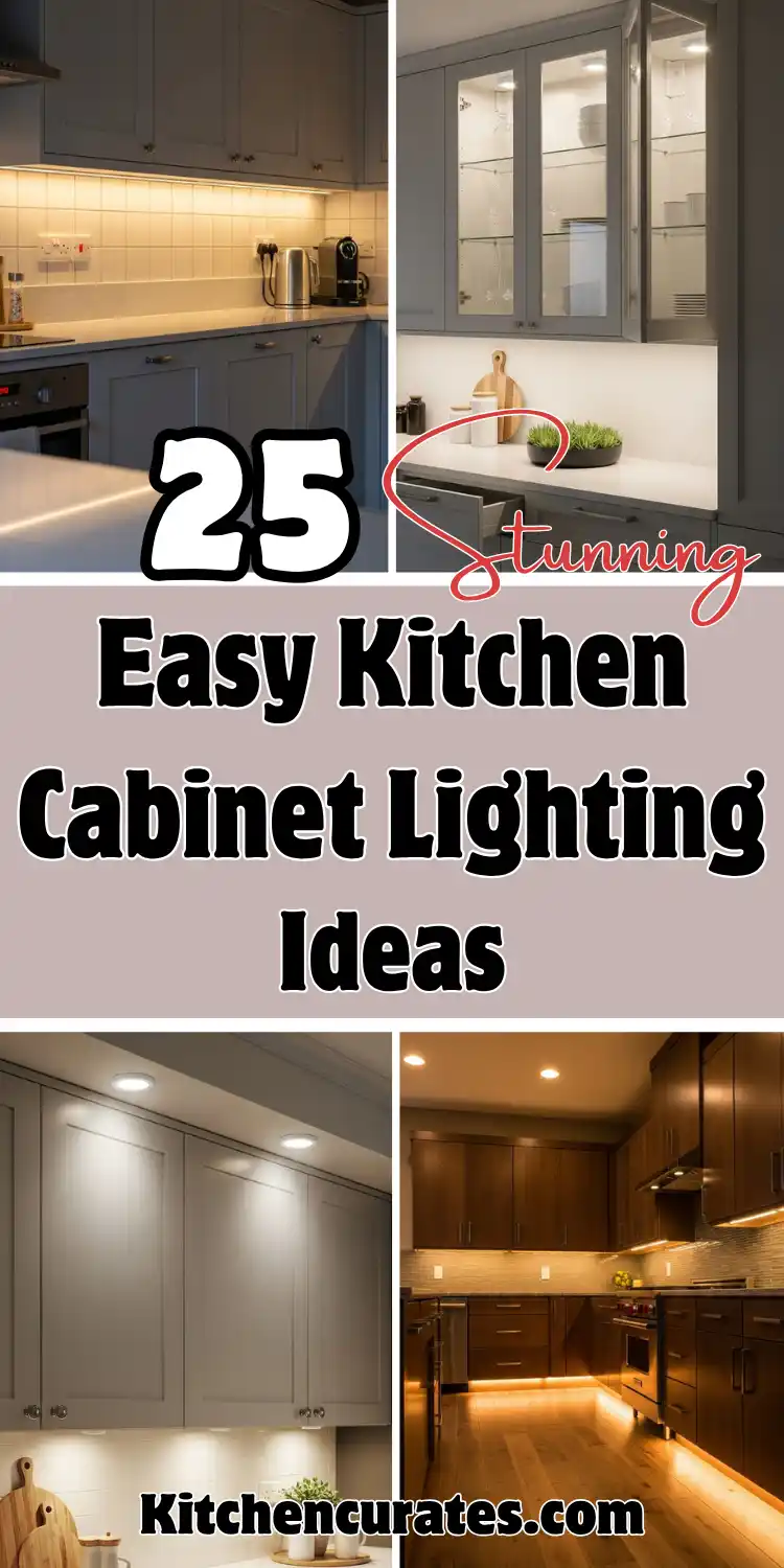 Easy Kitchen Cabinet Lighting