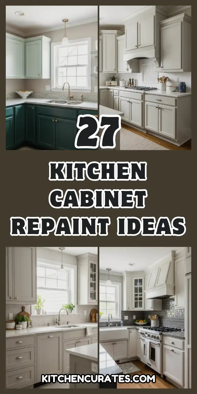 Kitchen Cabinet Repaint Ideas