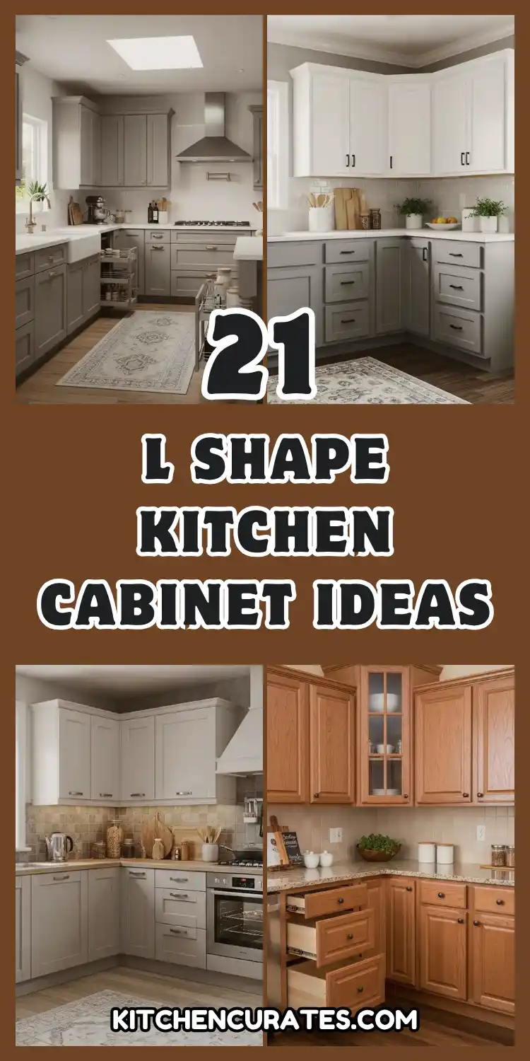L Shape Kitchen Cabinet Ideas