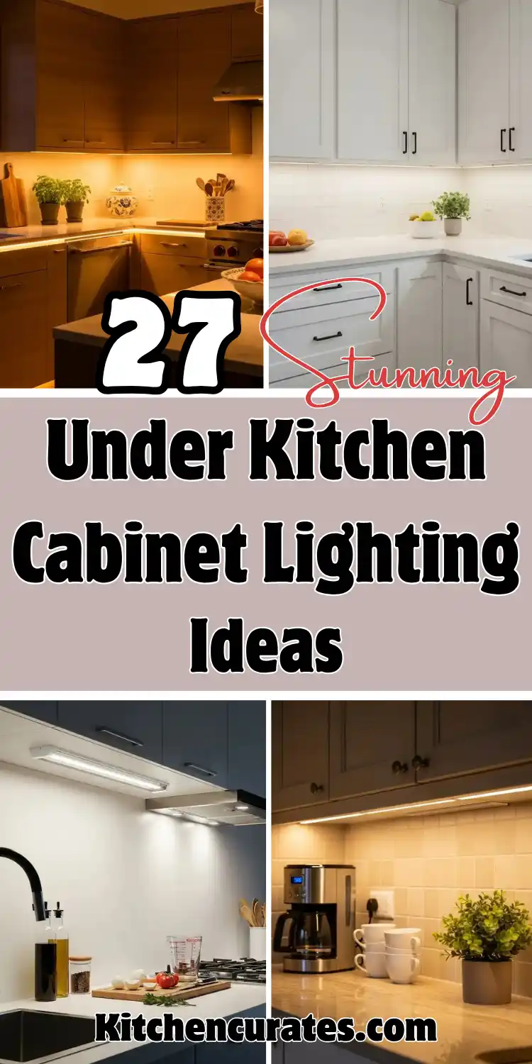 Under Kitchen Cabinet Lighting Ideas