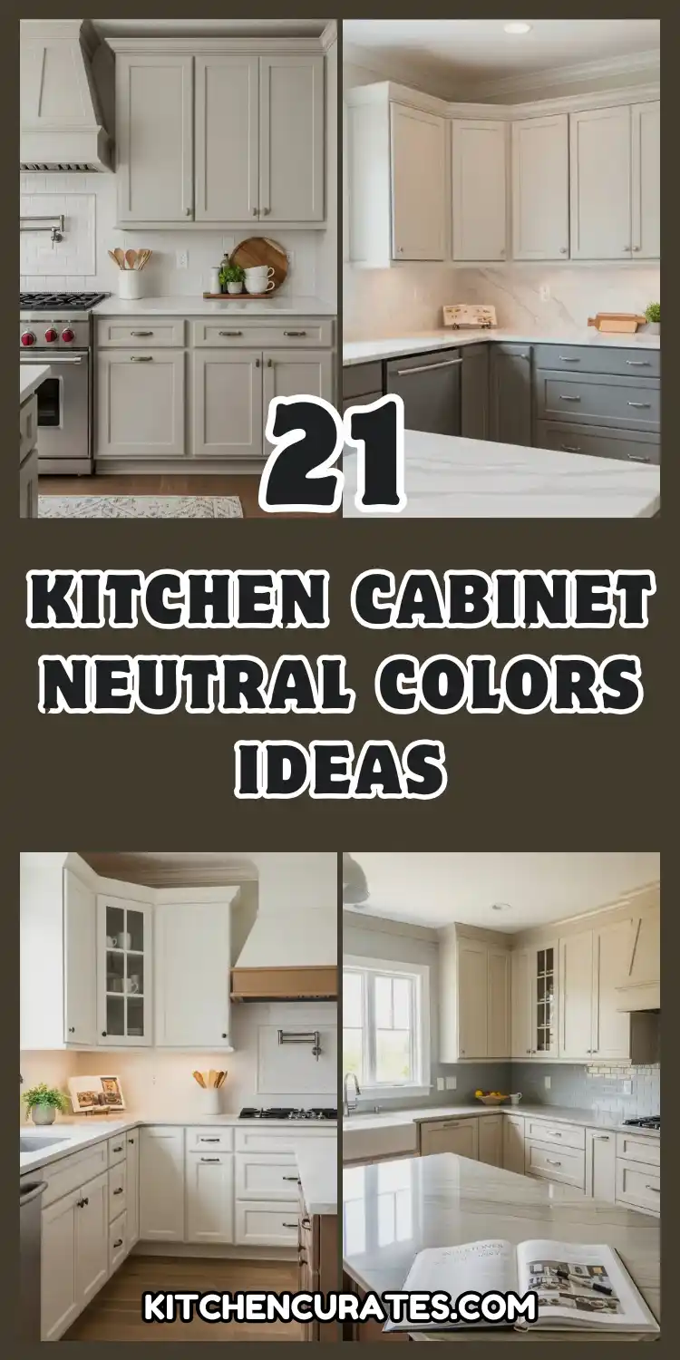 Kitchen Cabinet Neutral Colors