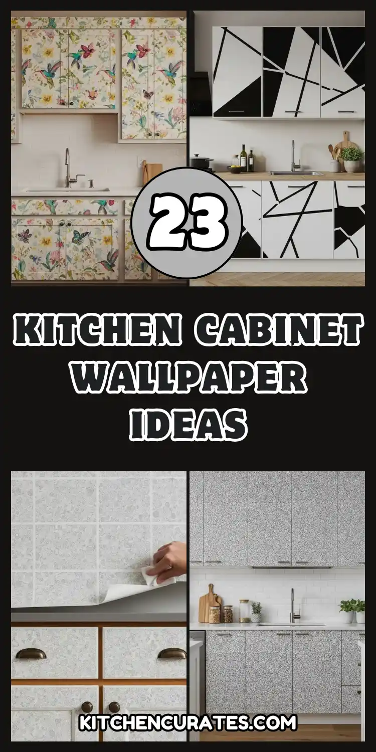 Kitchen Cabinet Wallpaper
