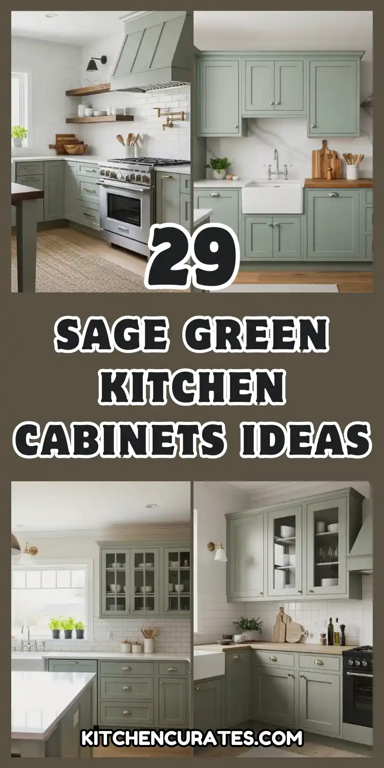Sage Green Kitchen Cabinets