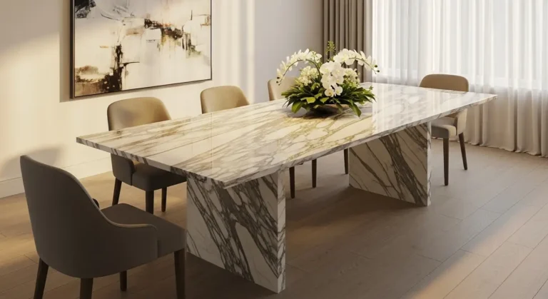 21 Calacatta Marble Dining Table Ideas for Elegant Homes