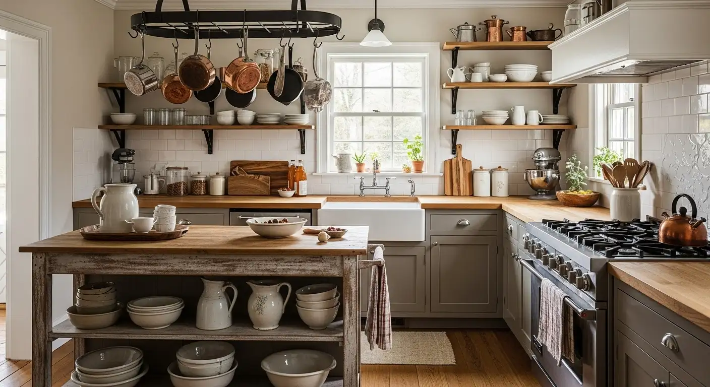 21 Farmhouse Kitchen Organization Ideas That Work Wonders