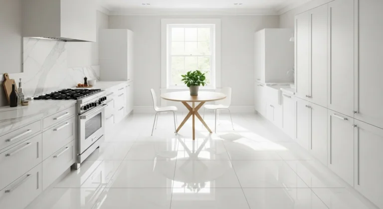 21 White Kitchen Flooring Ideas to Transform Your Space