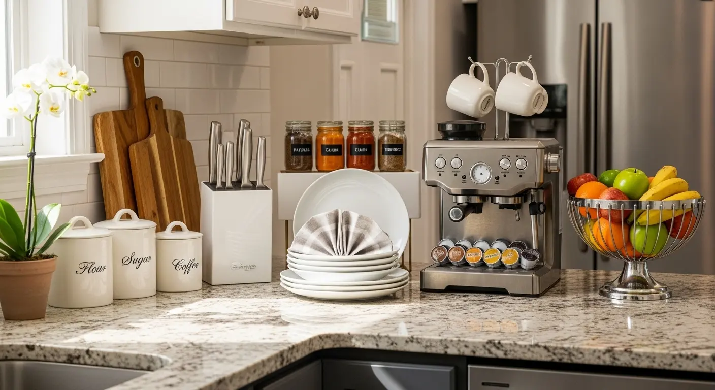 23 Simple Kitchen Counter Organization Ideas That Work