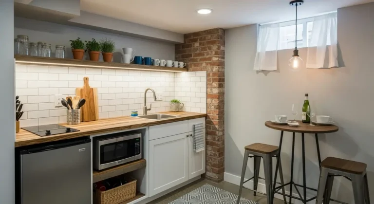 25 Clever Basement Kitchenette Ideas for Compact Spaces
