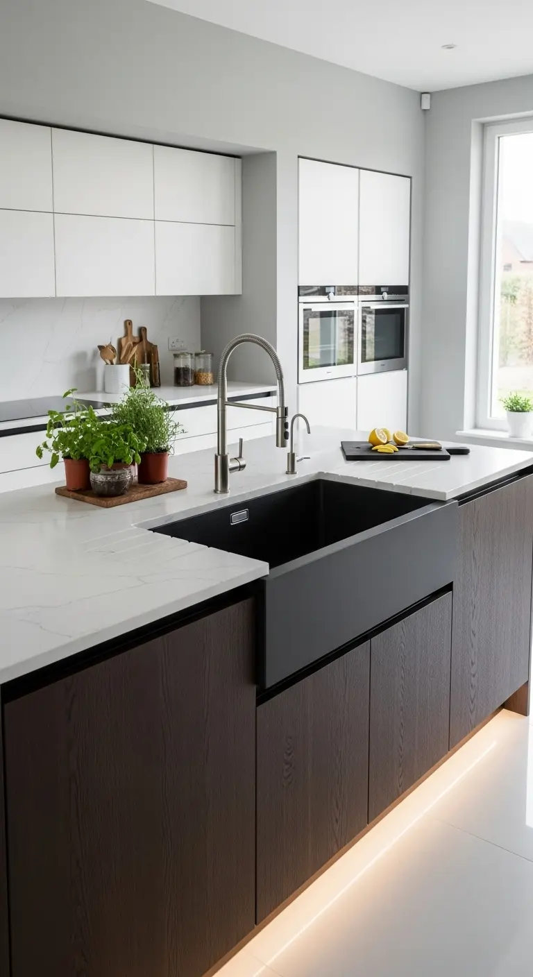 27. Island with Oversized Sink