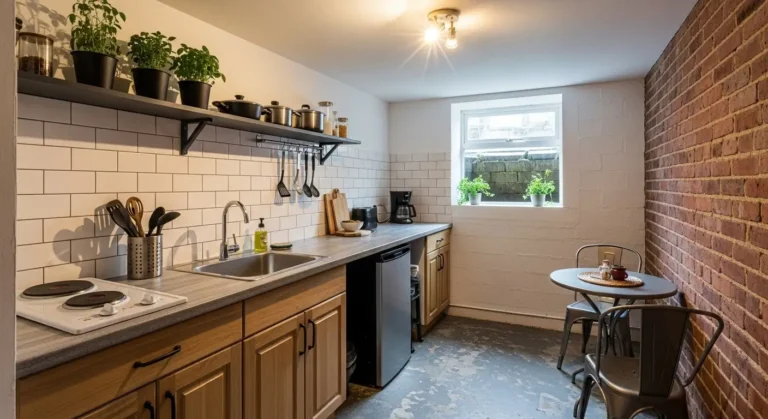 Basement Kitchenette Bar Ideas for Cozy, Functional Spaces