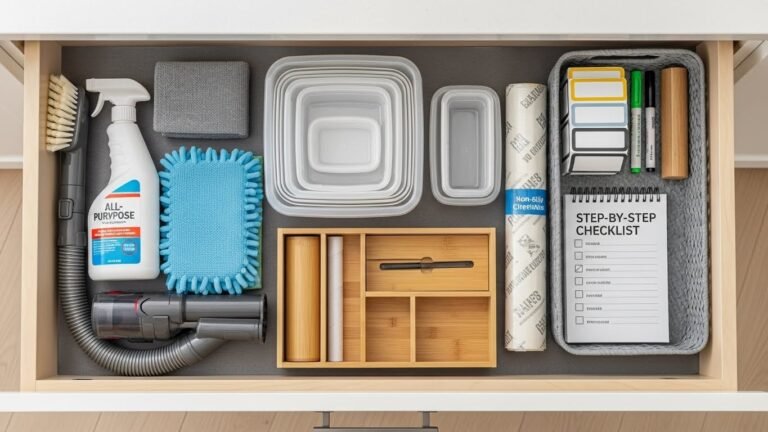 How to Deep Clean and Organize Your Kitchen Cabinets