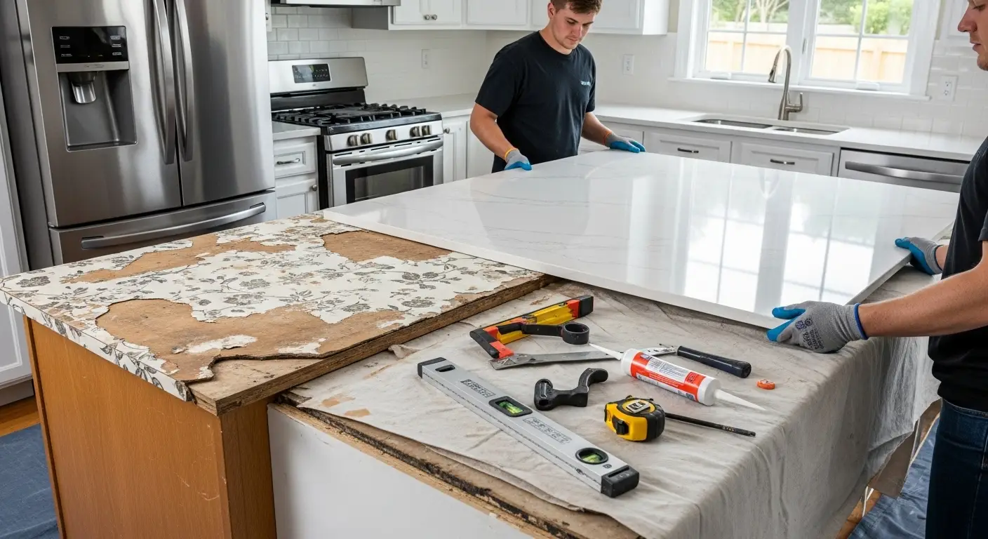 Kitchen Countertop-Replacement Stylish Options to Try Today