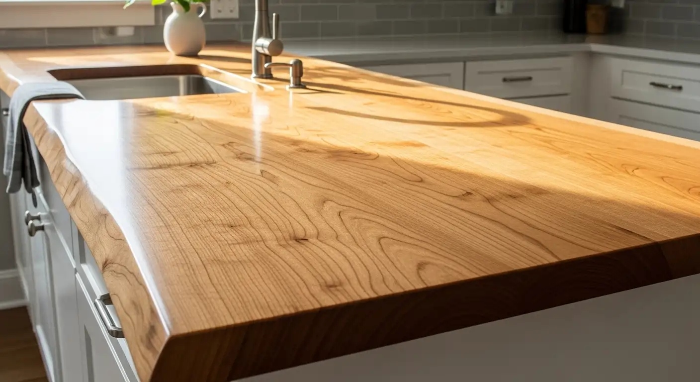 Maple Slab Countertop Inspirations to Transform Your Space