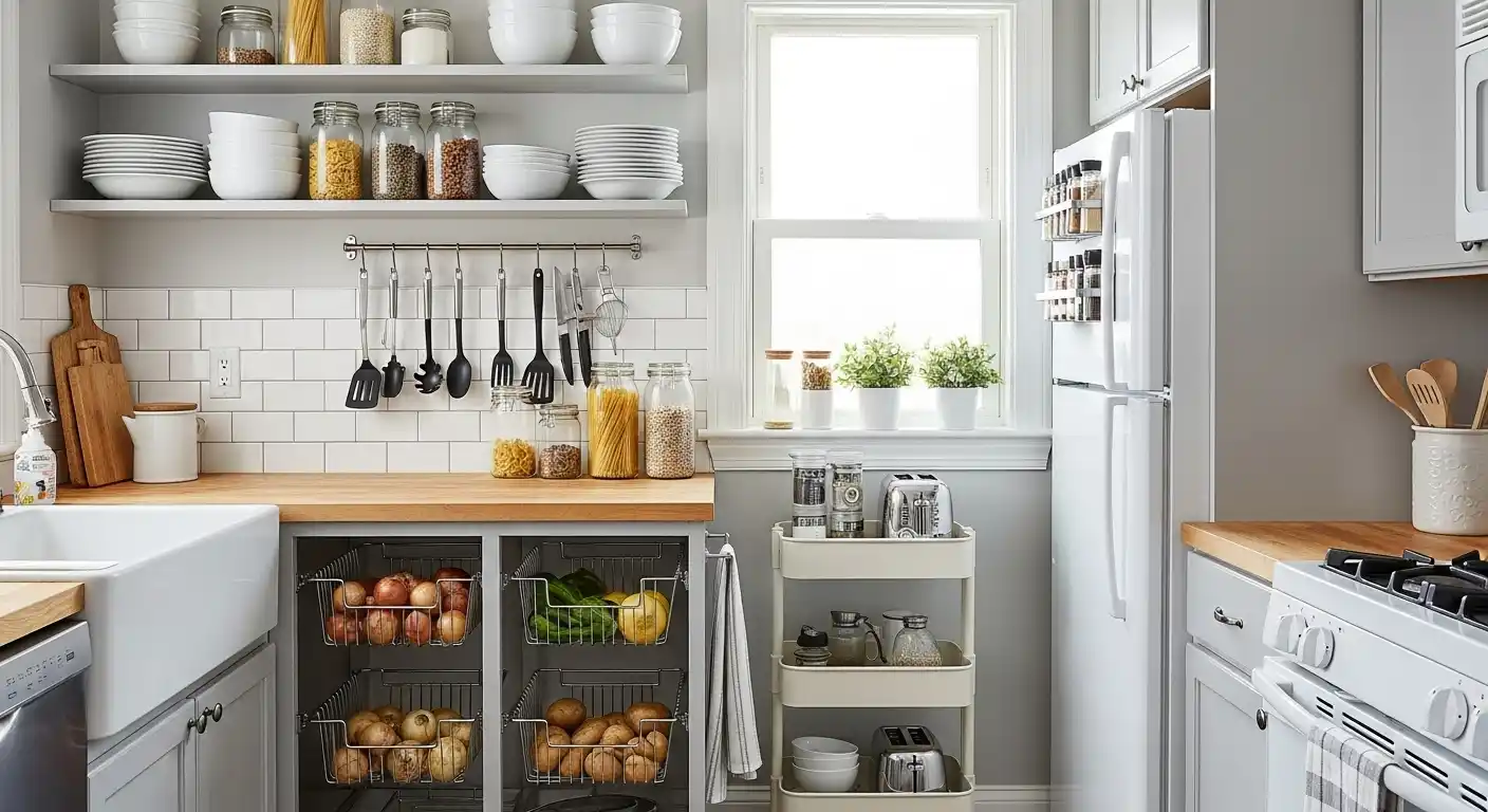 Small Kitchen Storage