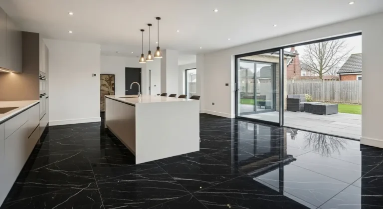 Top 23 Black Kitchen Flooring Ideas for a Bold Modern Look