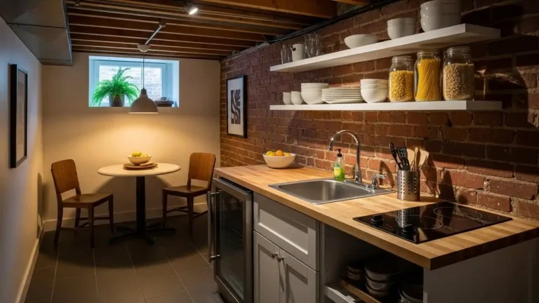 Basement Kitchenette