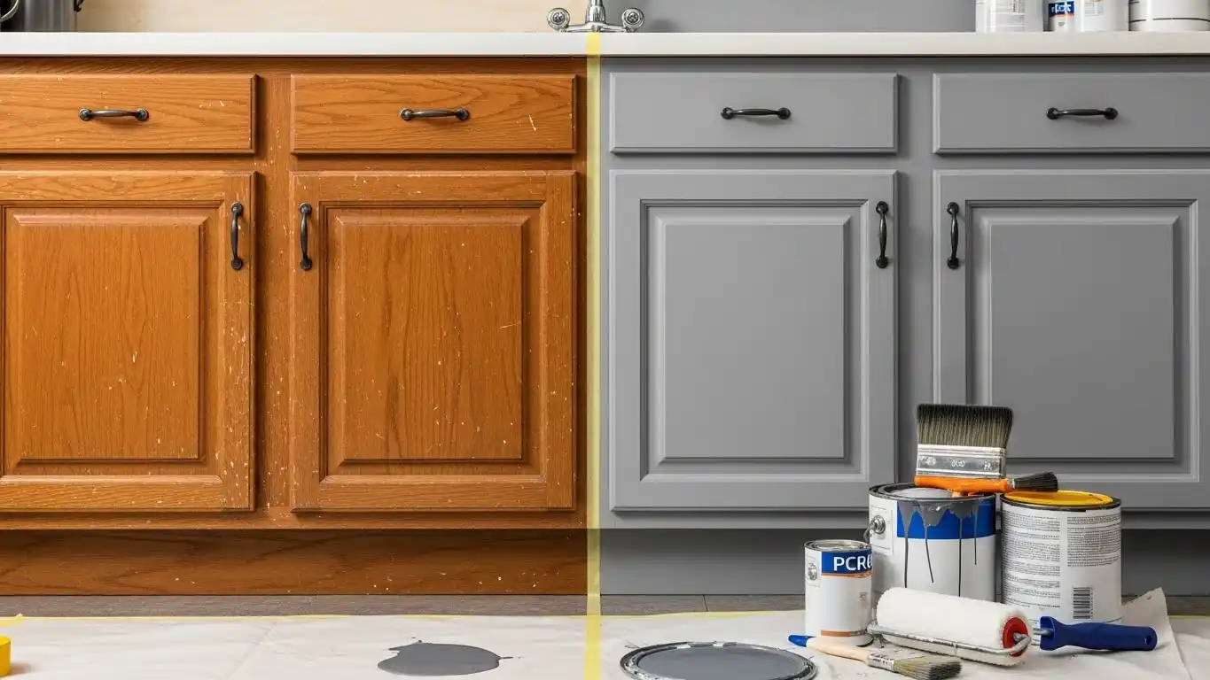 Can Kitchen Cabinets Be Repainted