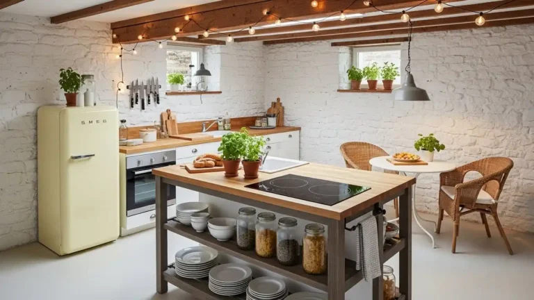 What is a Summer Kitchen in Basement