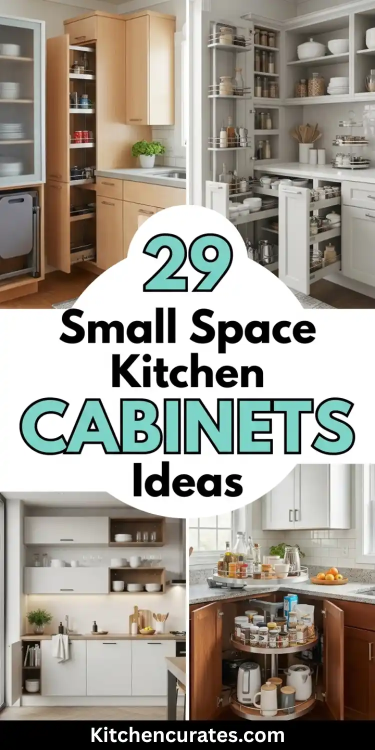 Small Space Kitchen Cabinets Ideas