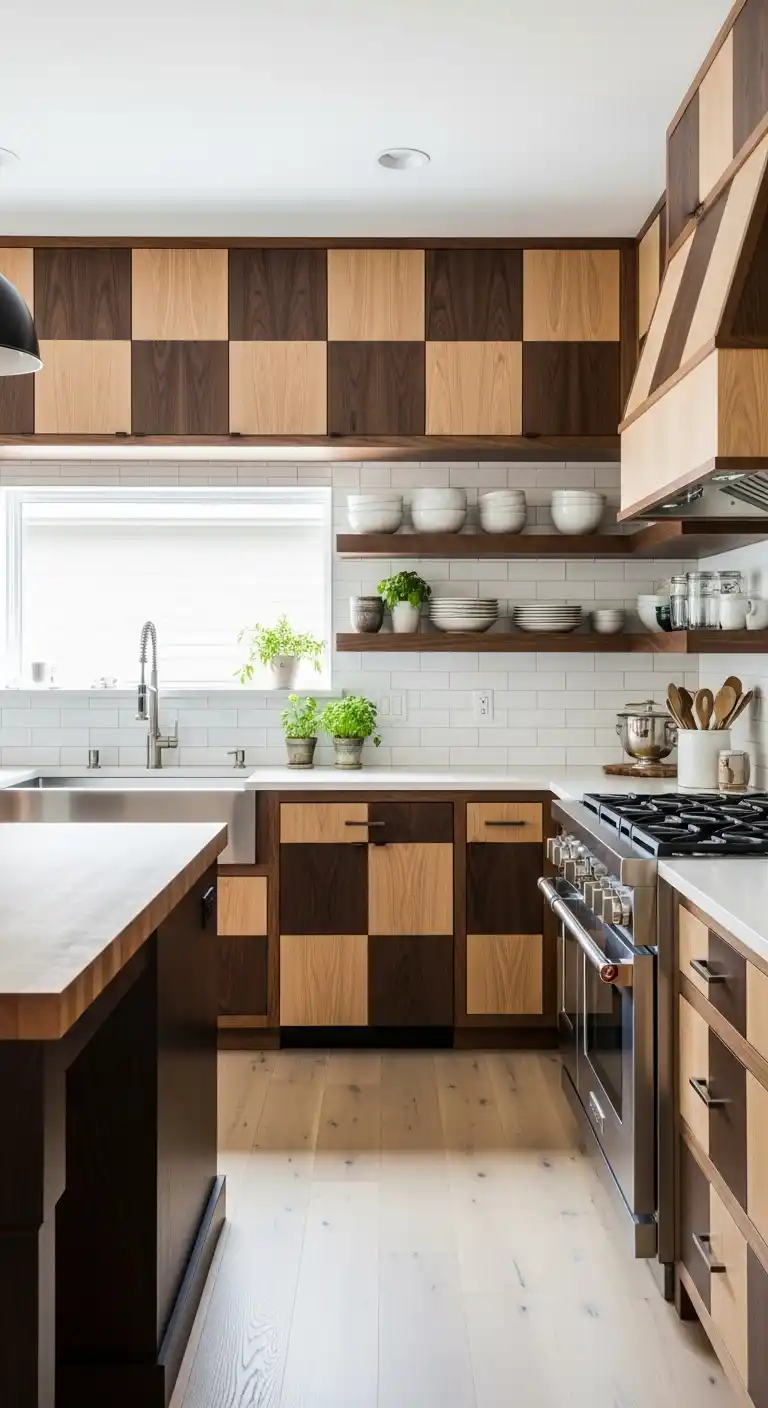 Checkerboard Cabinet Design