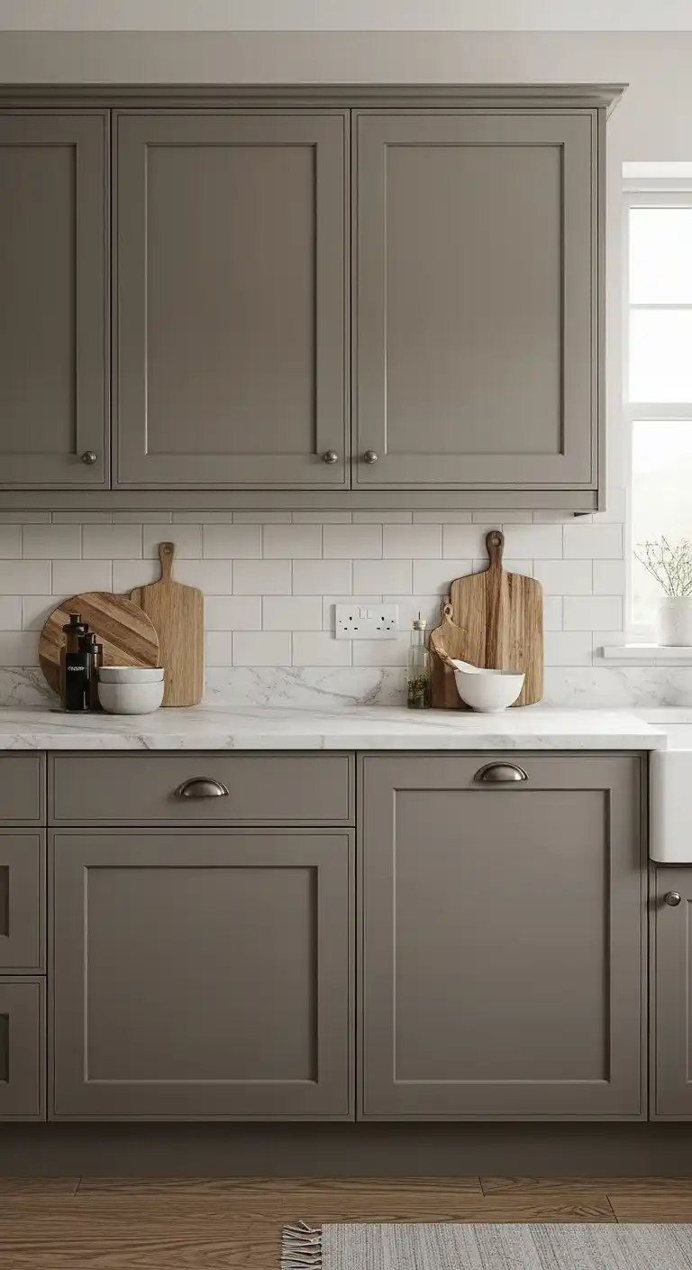 Putty Kitchen Cabinet Neutral Colors