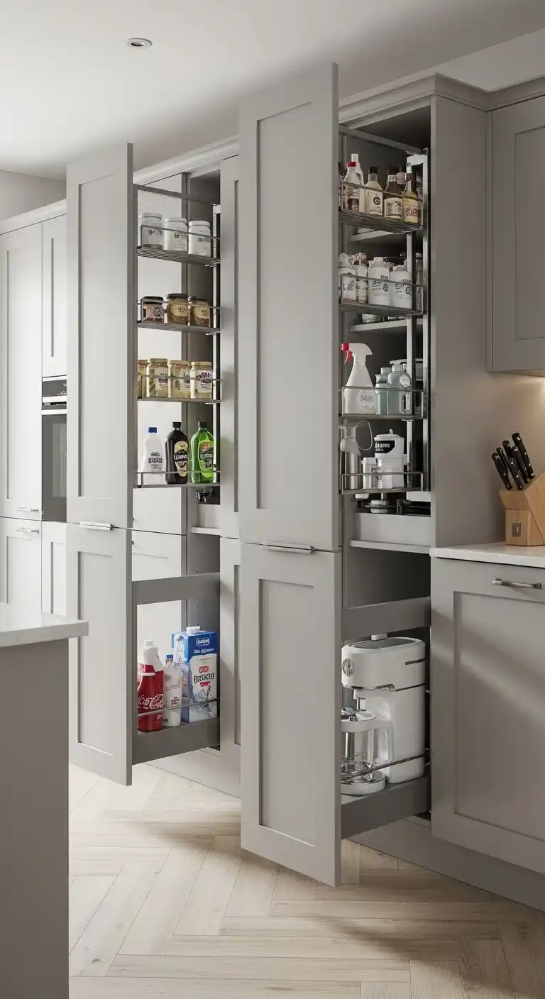 Hidden Storage Cabinets