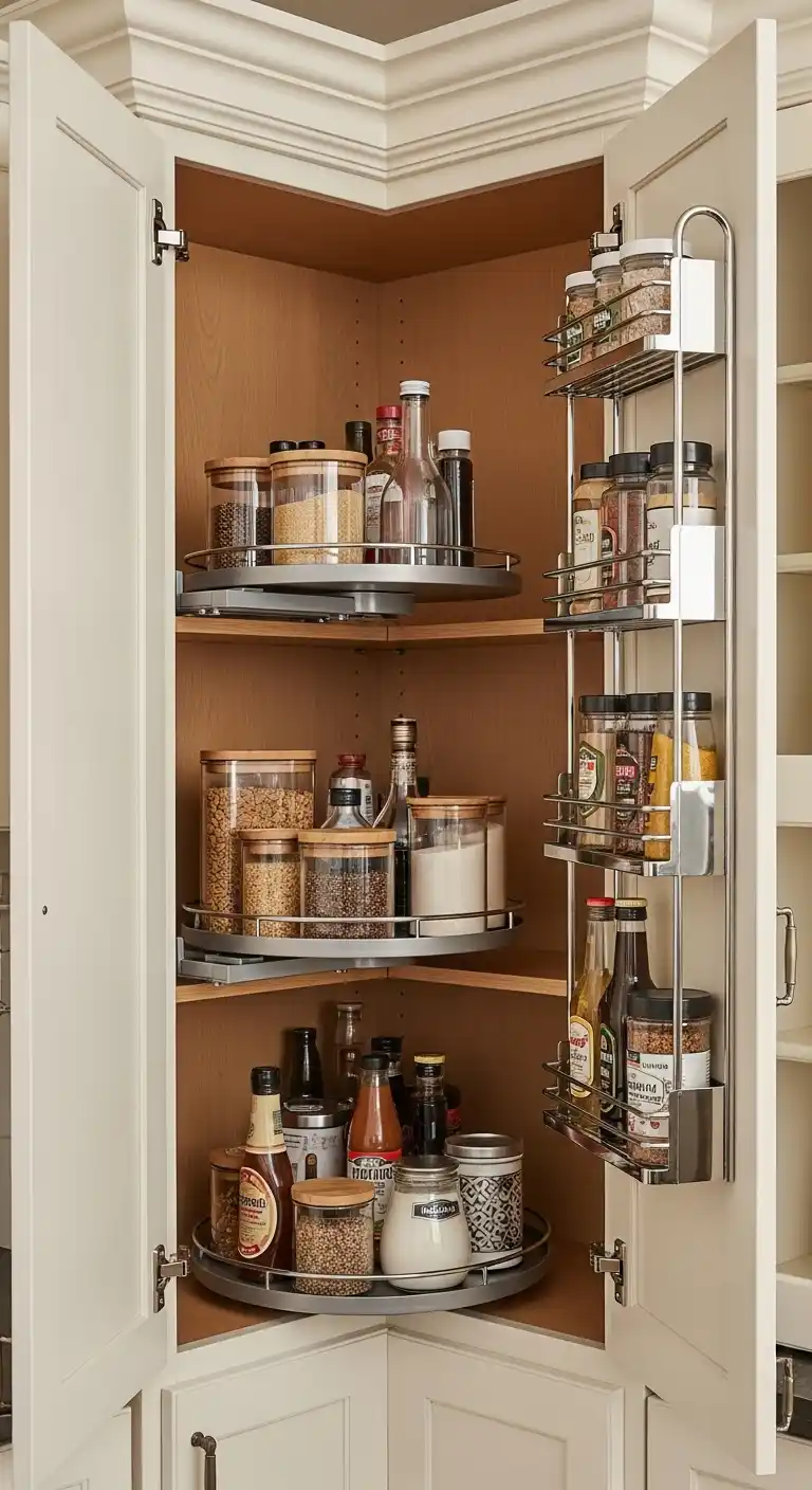 Lazy Susans for Corner Cabinets