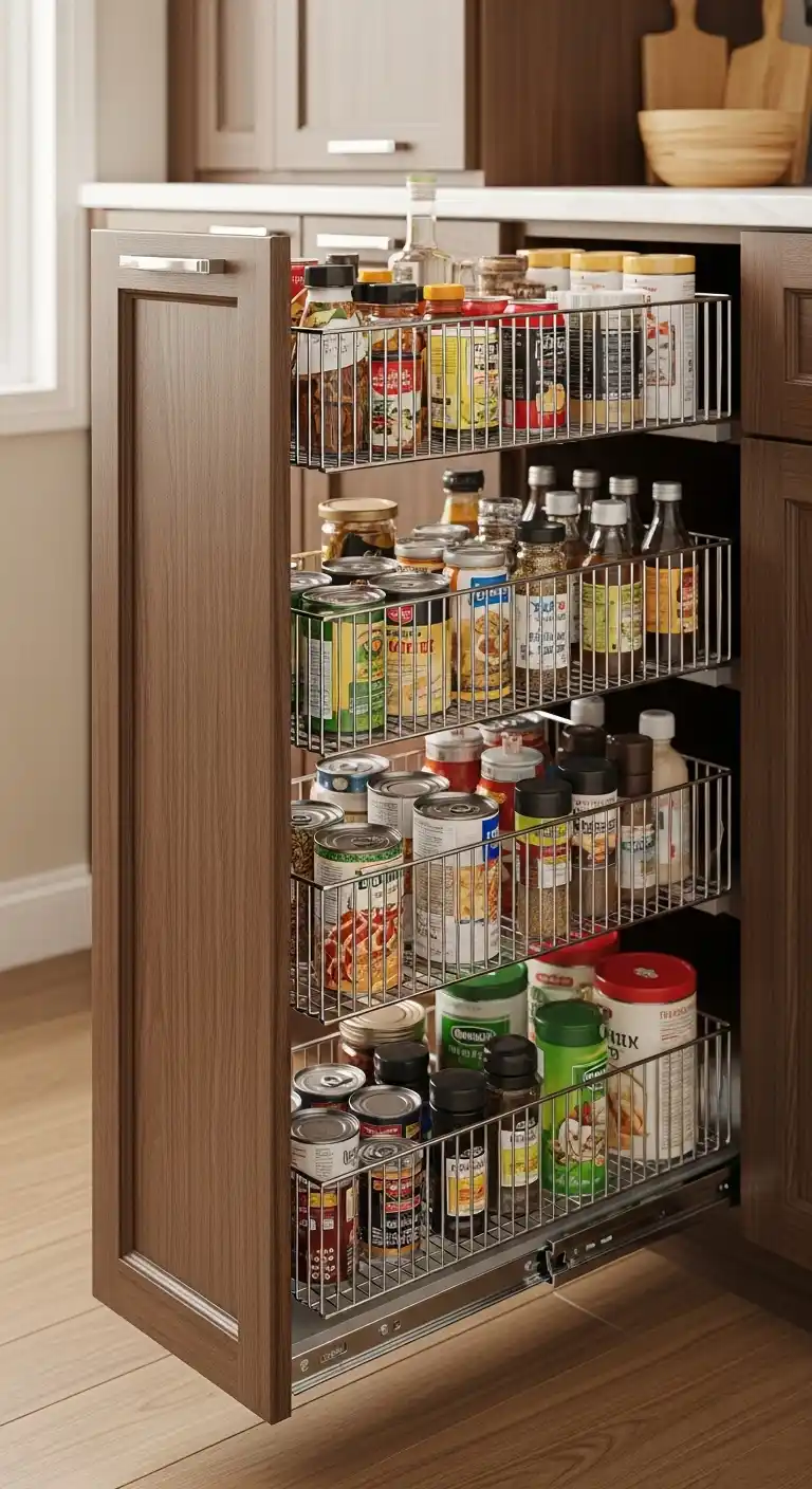 Pull-Out Wire Baskets