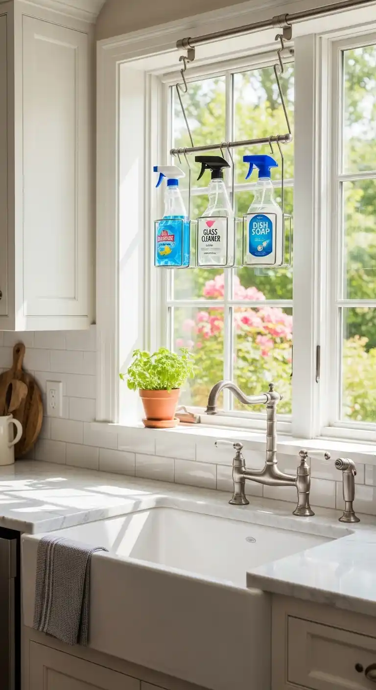 Hanging Spray Bottle Holders