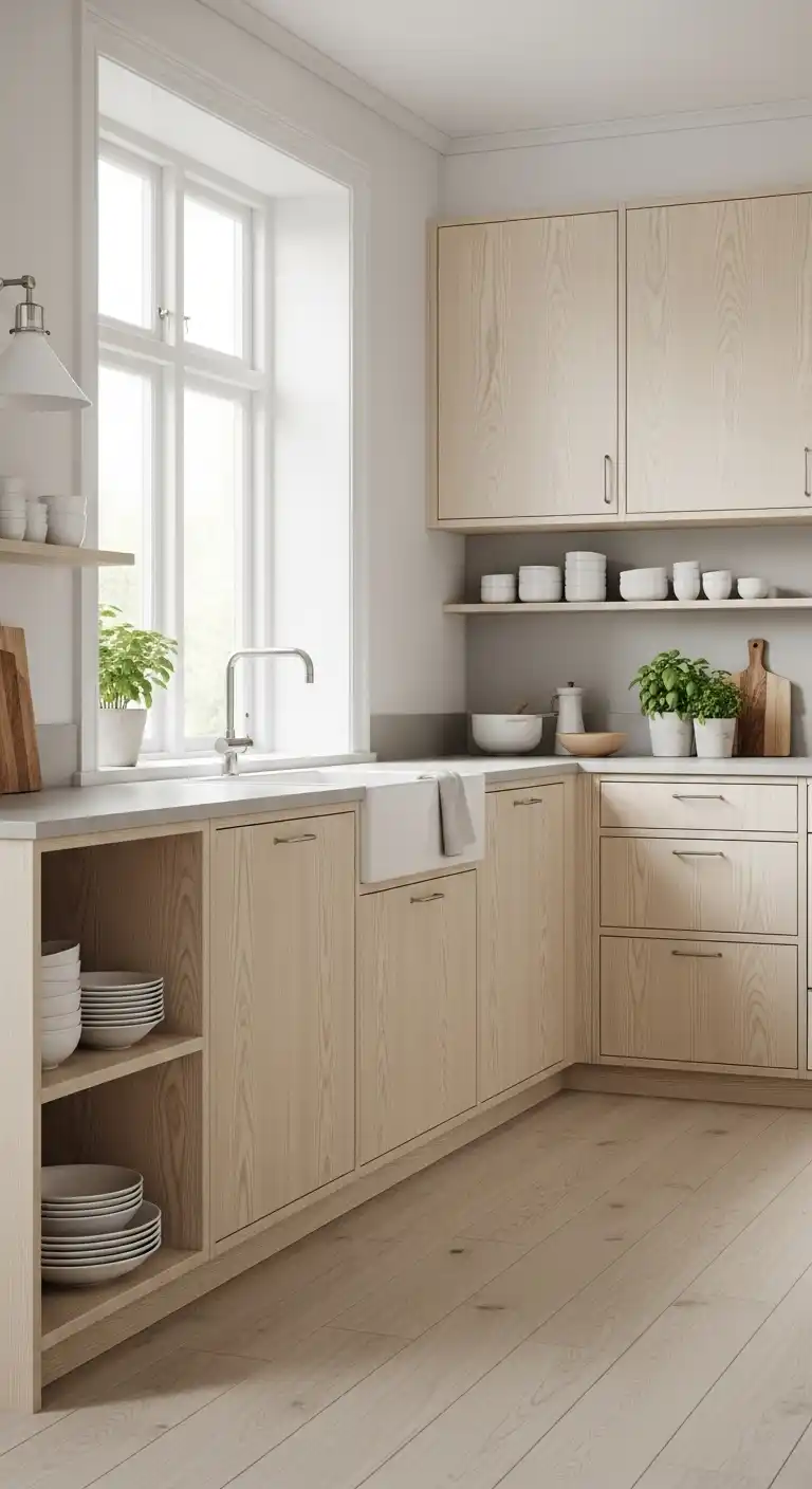 Scandinavian Kitchen Cabinet Style