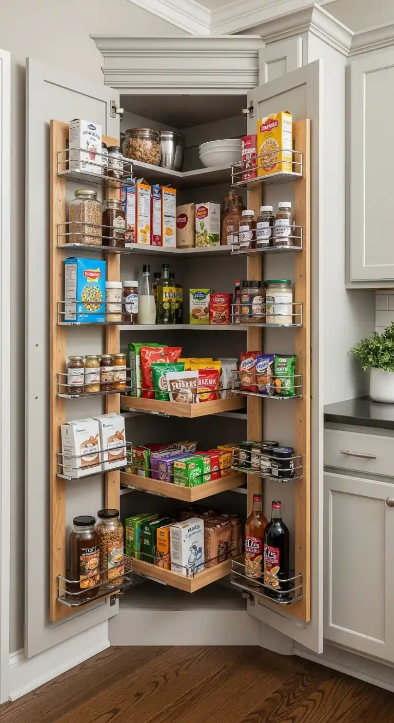Corner Pantry Nook