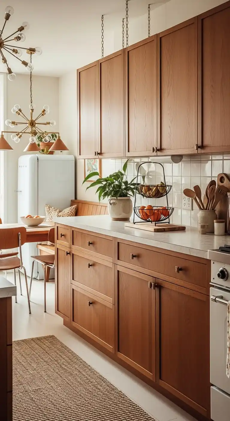 Mid-Century Kitchen Cabinet Style